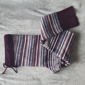 Maurices pull on sweater leggings.